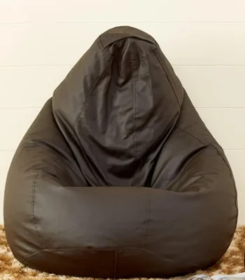 Flabby Faux Leather XXL Bean Bag with Beans