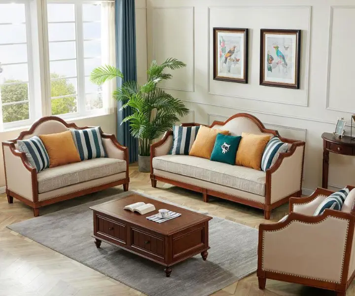 Living Room Vastu: Best Colours for Wooden Furniture and Positive Energy